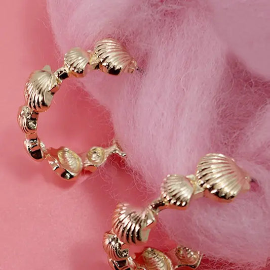 Seaside Hoop Earrings