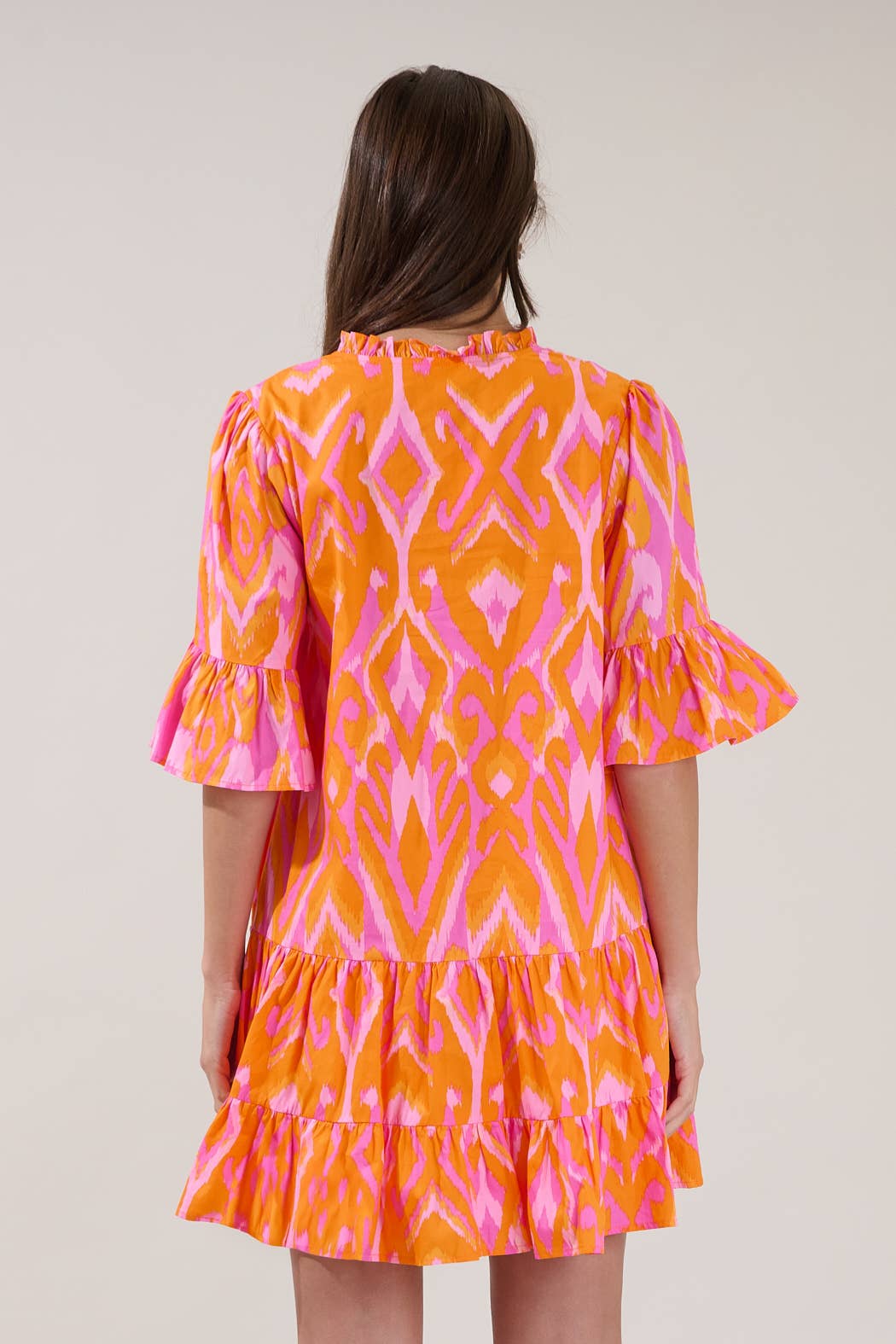 Indira Bell Sleeve Dress