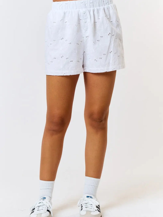 The White Daisy Shorts