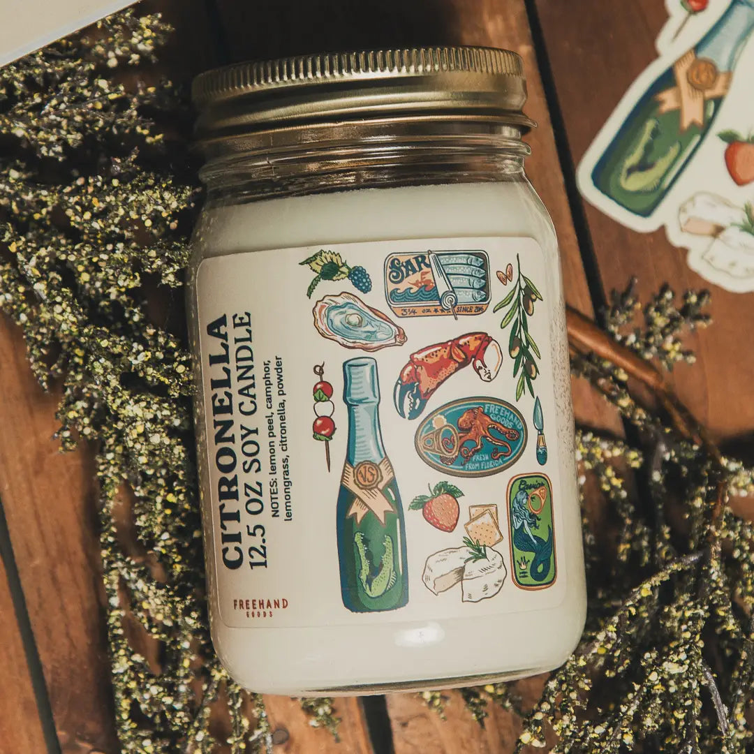 Citronella Soy Candle