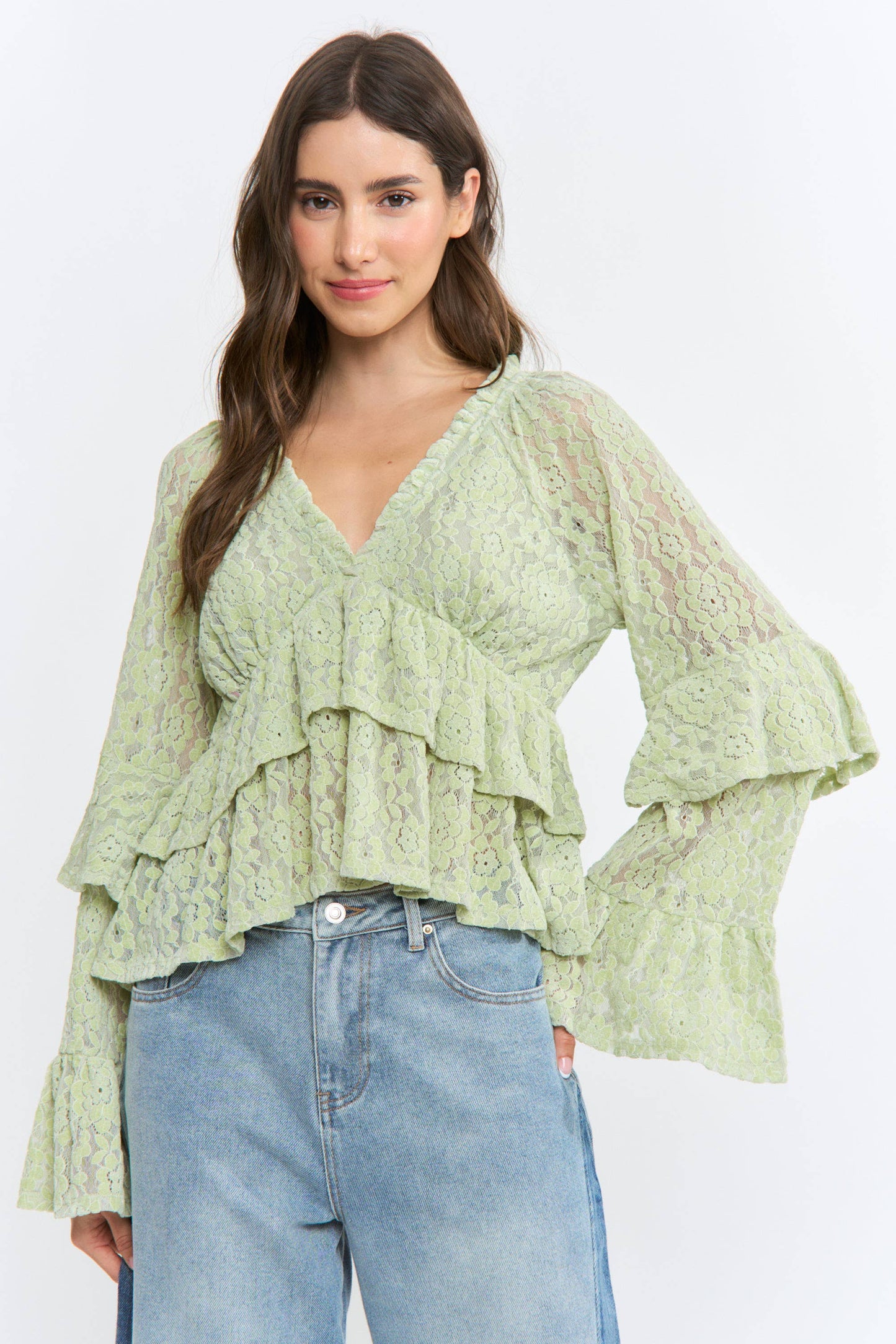 Lace Whisper Blouse