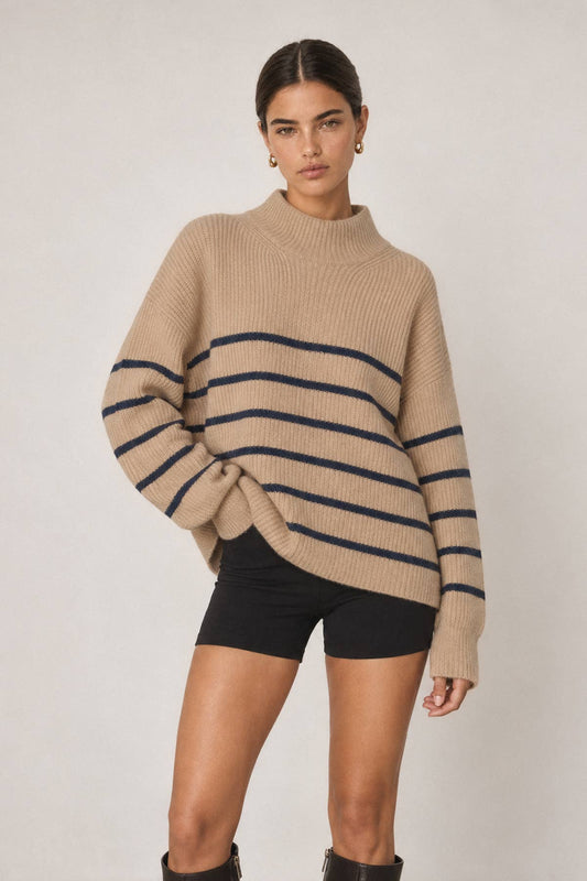 The Cozy Stripe Sweater
