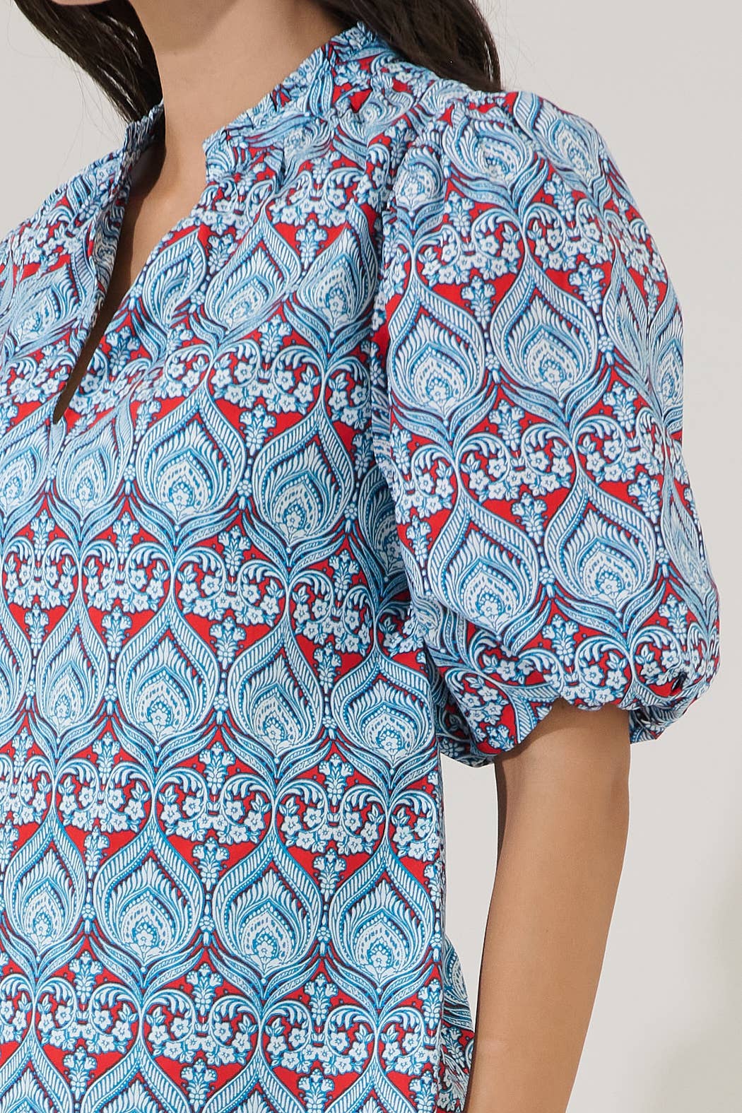 Blue coastal Top