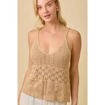The Driftwood Crochet Top