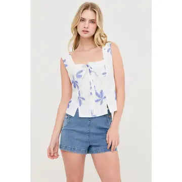 Bluebell Ruffle Top