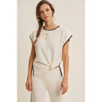 Coastal Stitch Top