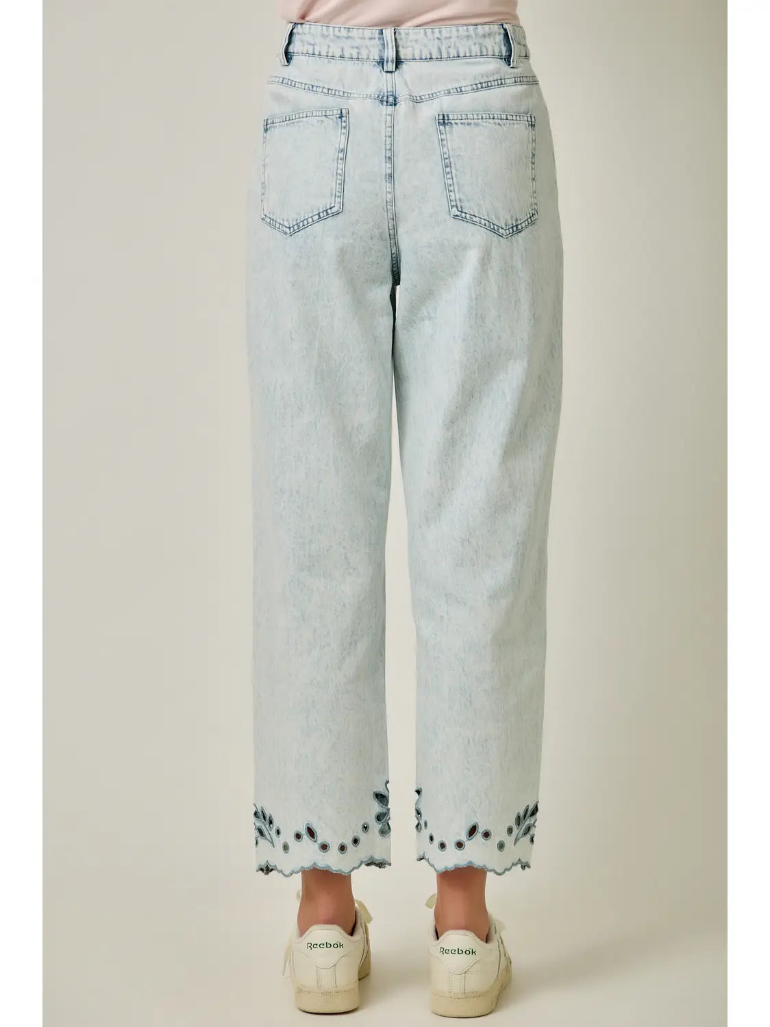 Eyelet Jeans