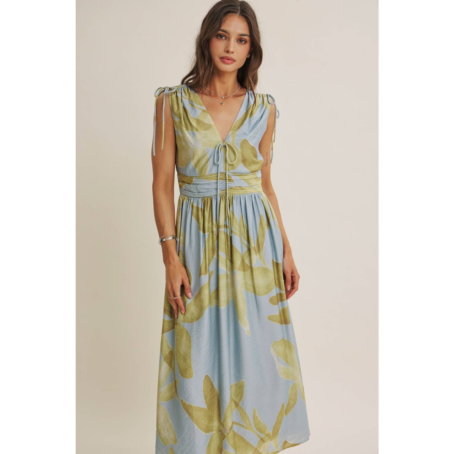 Sunset Oasis Midi Dress