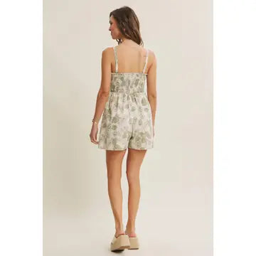 Palm Kiss Romper