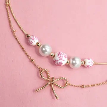 Bow Layer Necklace