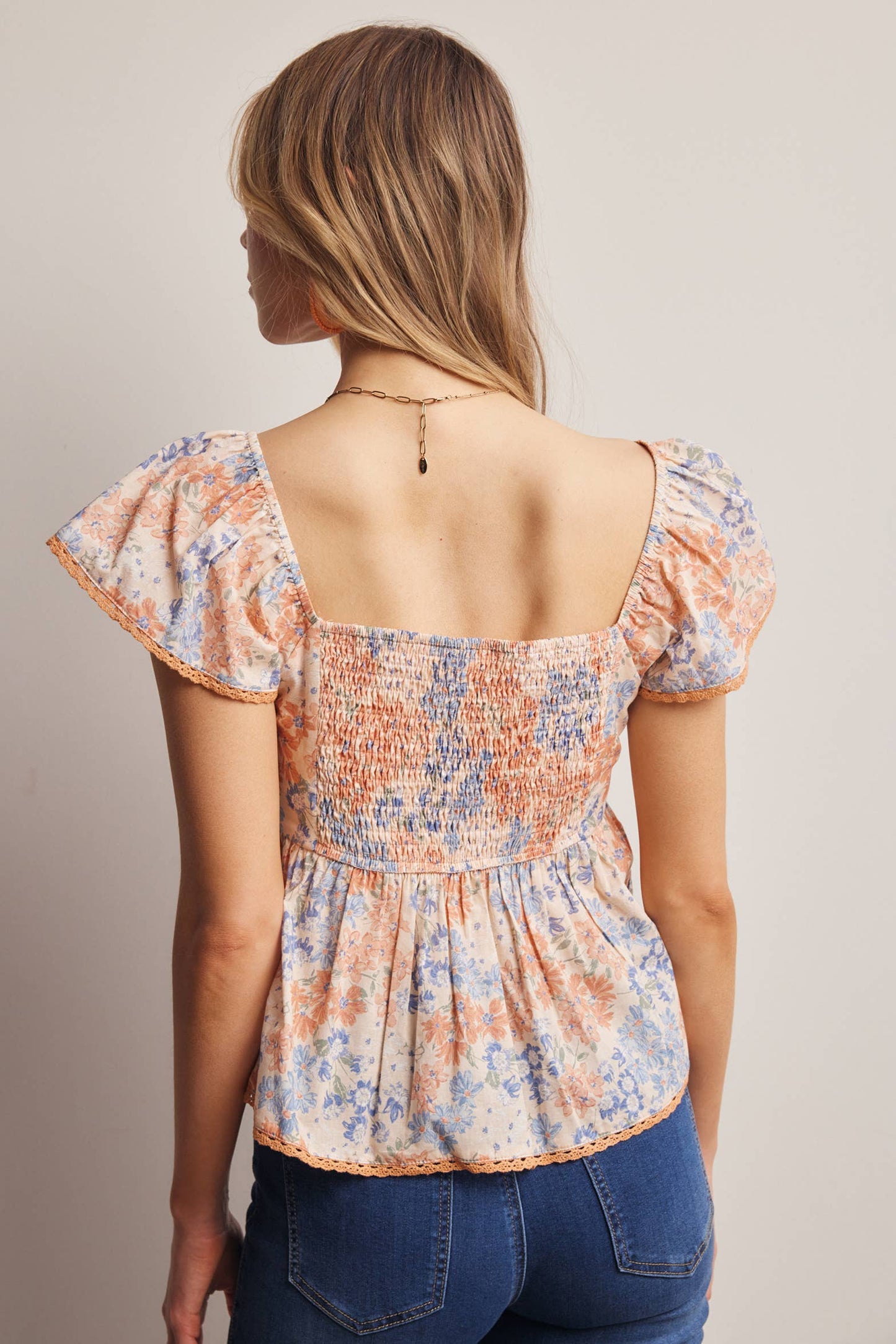Garden Pleched Top