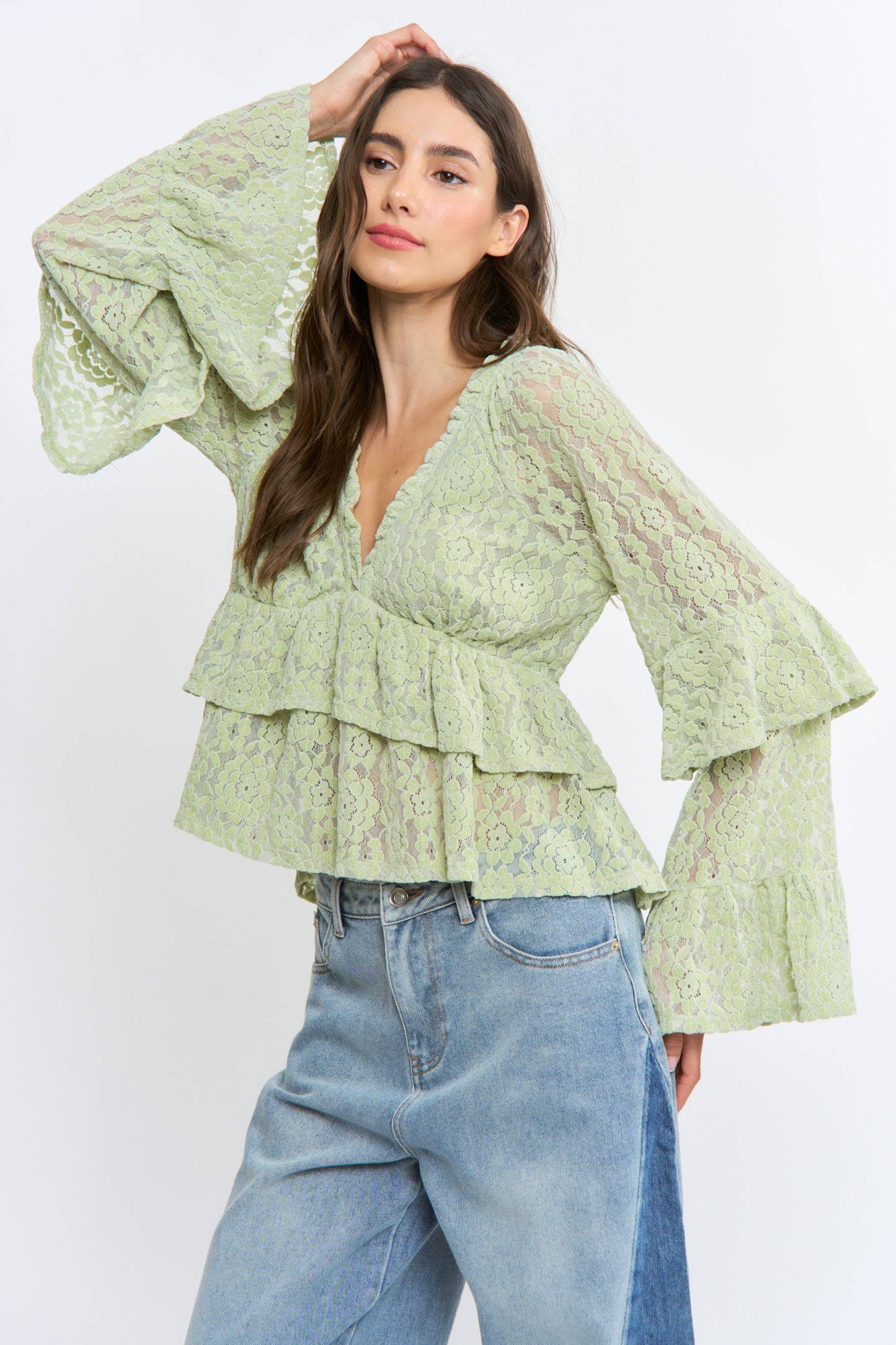 Lace Whisper Blouse