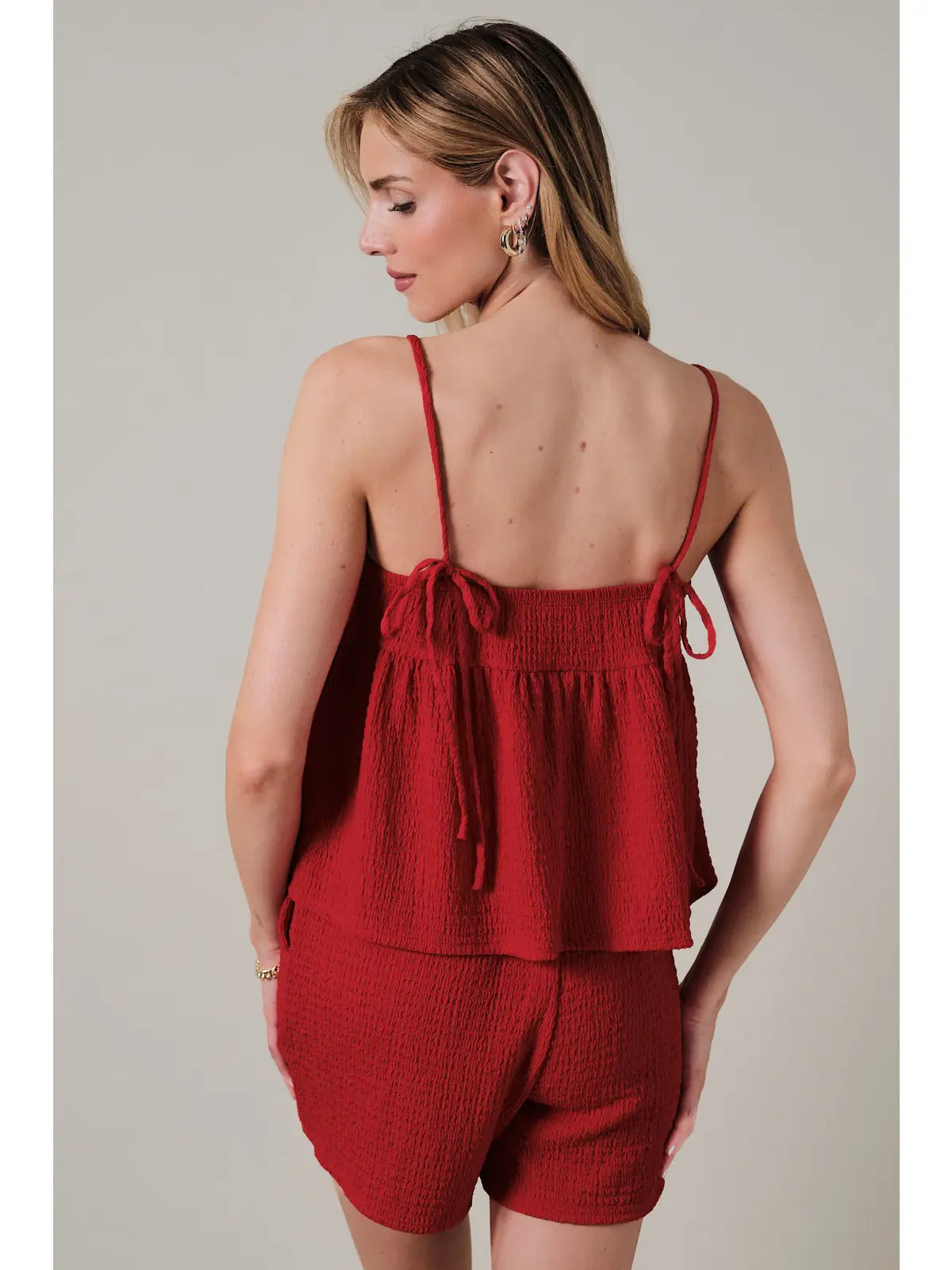 Red Hot Coastal Knit