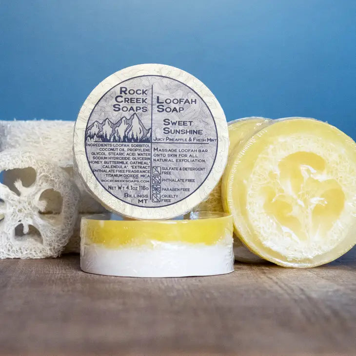Sweet Sunshine | Loofah Soap