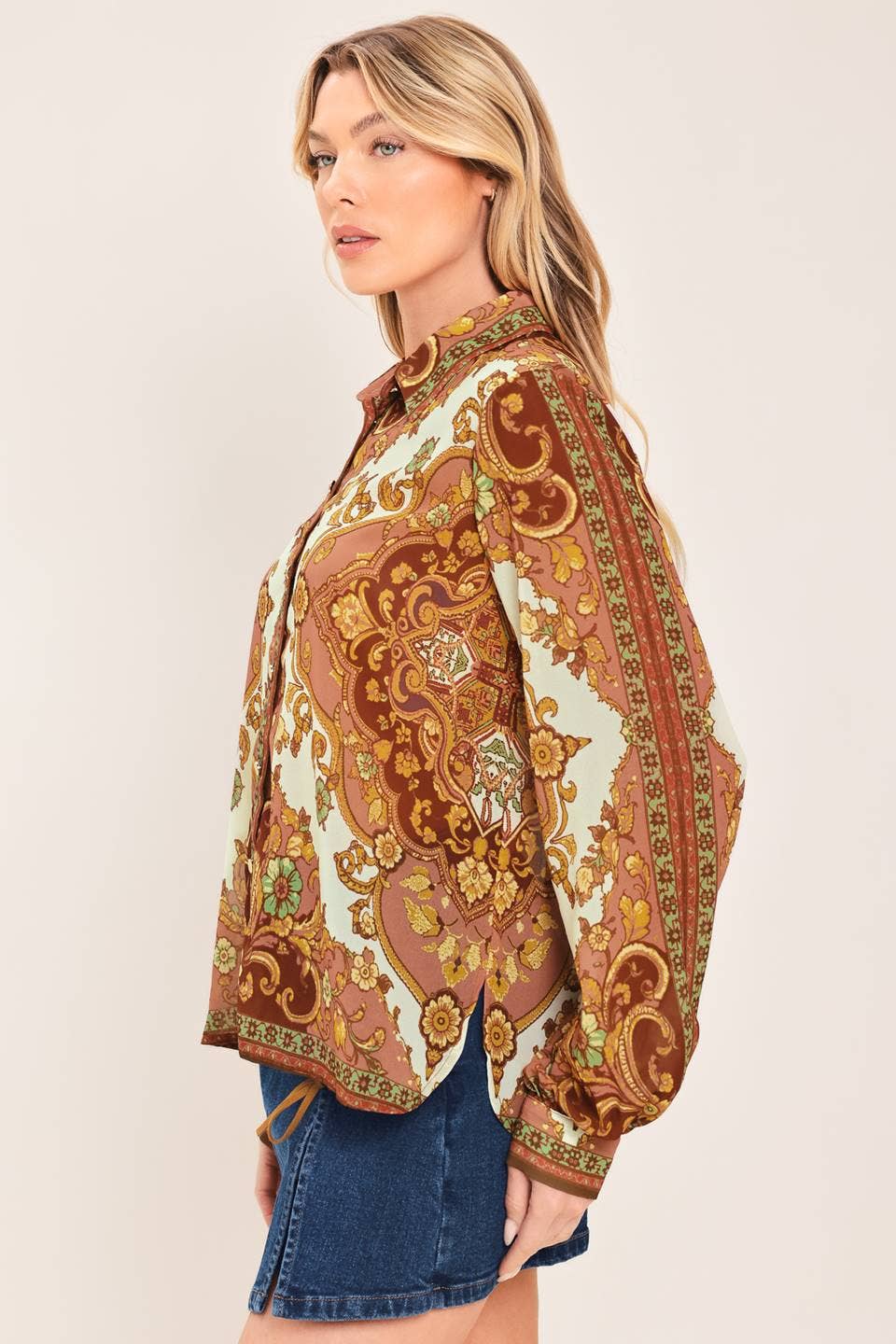 The Cinnamon Charm Top