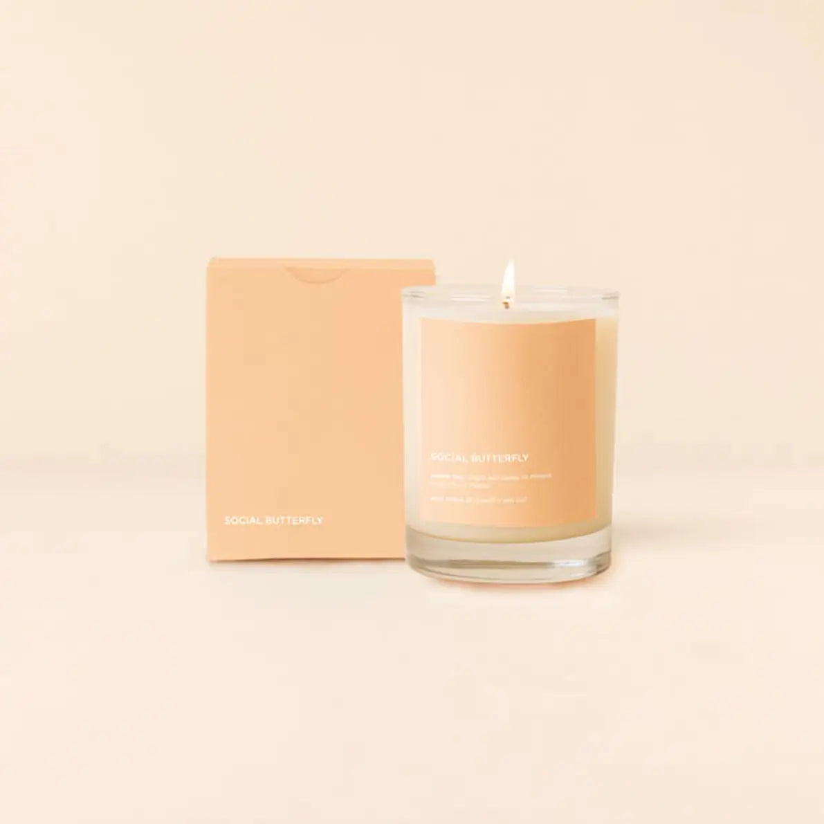 Social Butterfly Candle