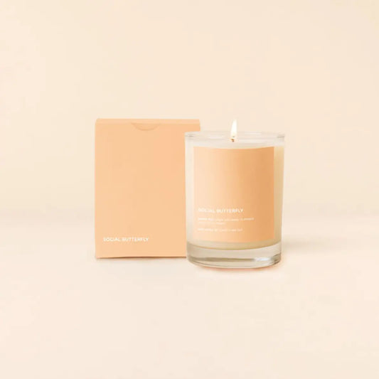 Social Butterfly Candle