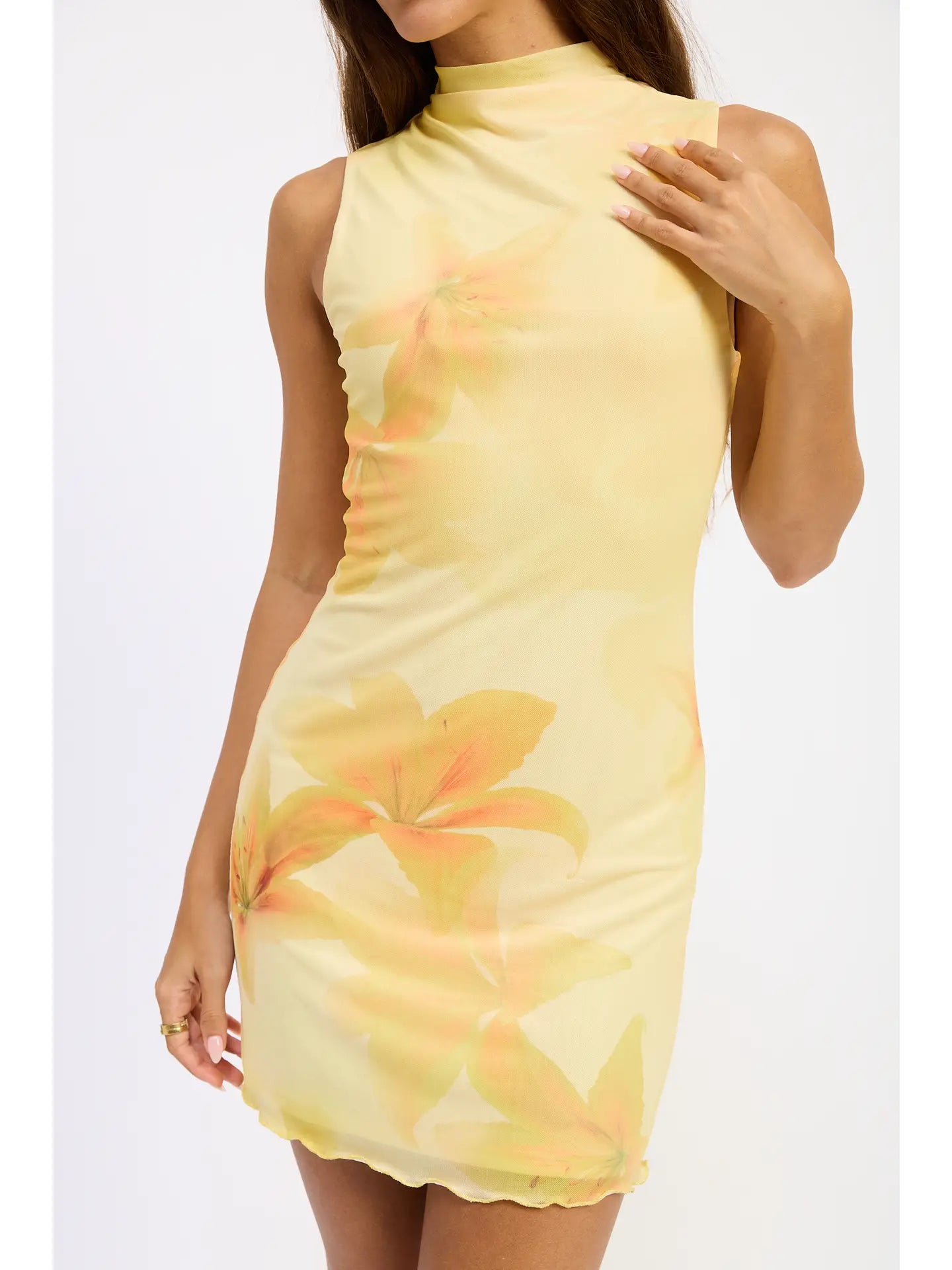 Sleek Mini Dress