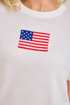 All-American Knit Top
