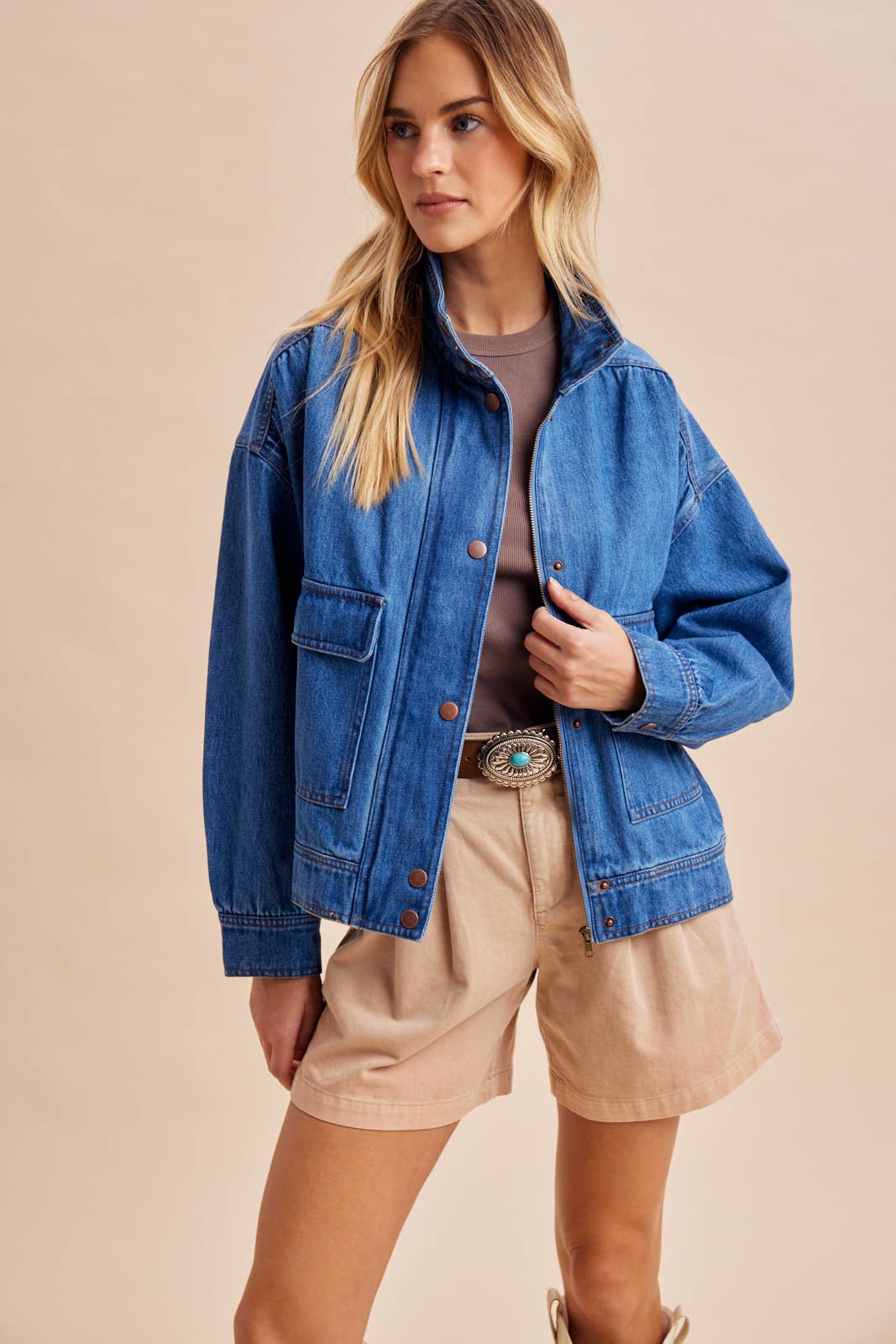 Crisp Air Denim Jacket