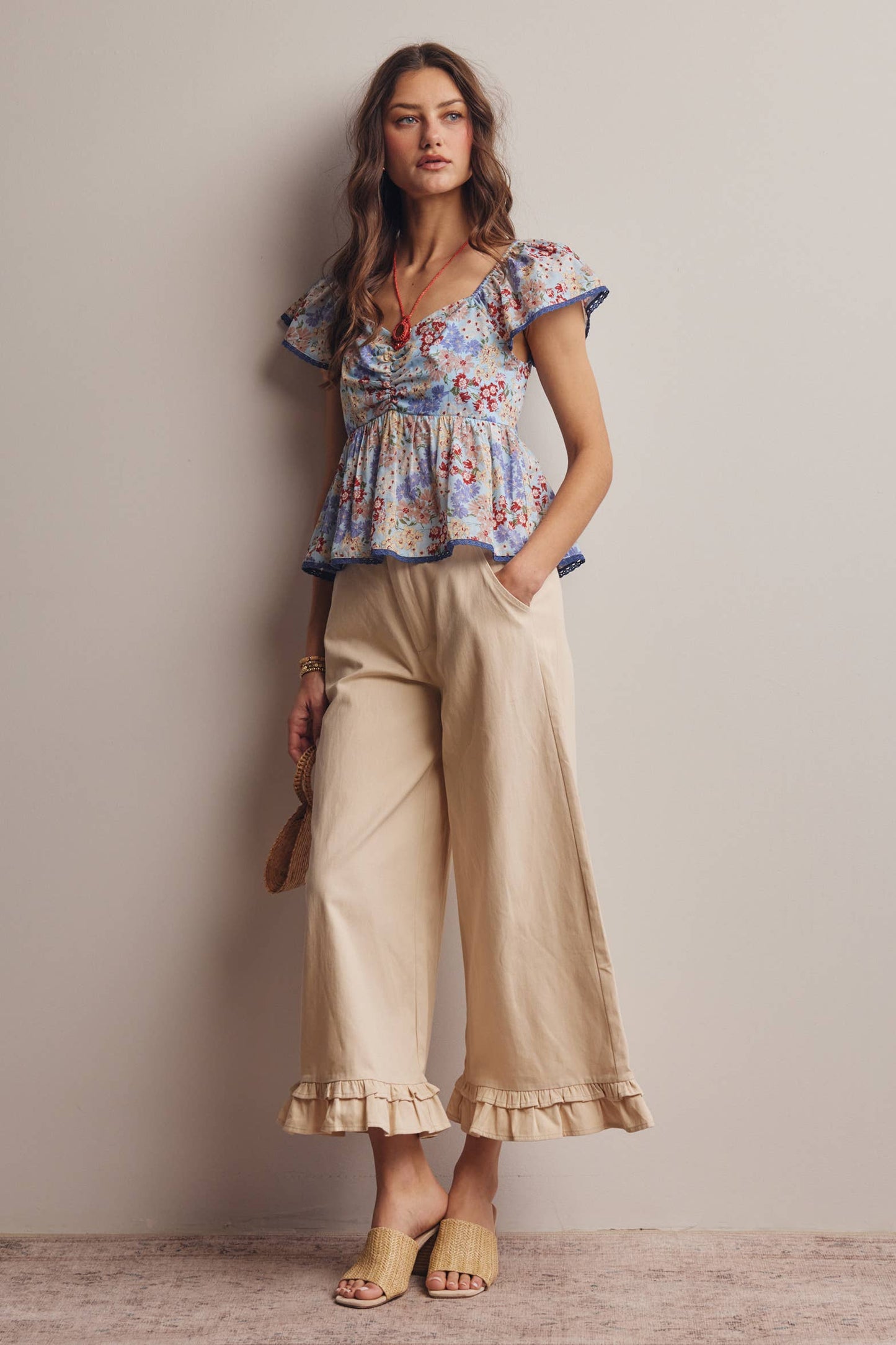 Garden Pleched Top