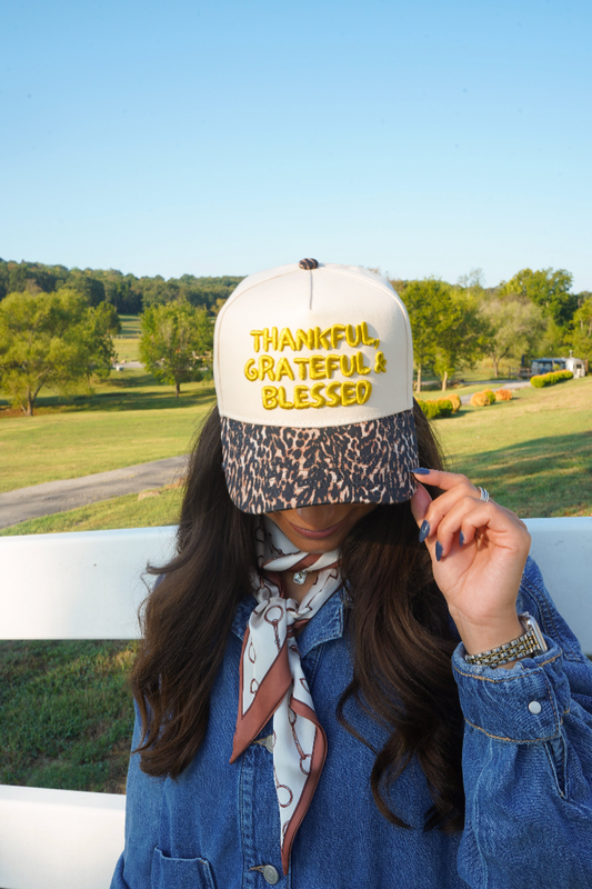 Leopard Trucker Hat