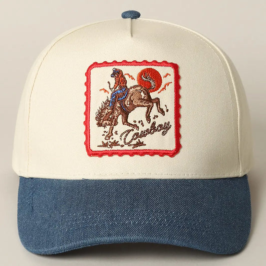 Dark Denim Rodeo Cap