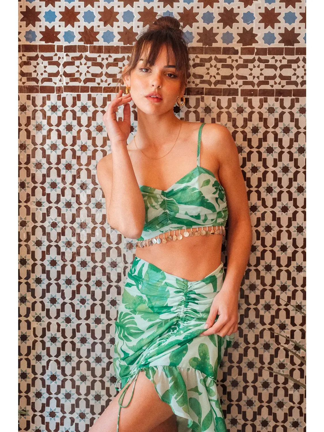 Shell Babe Bustier Top