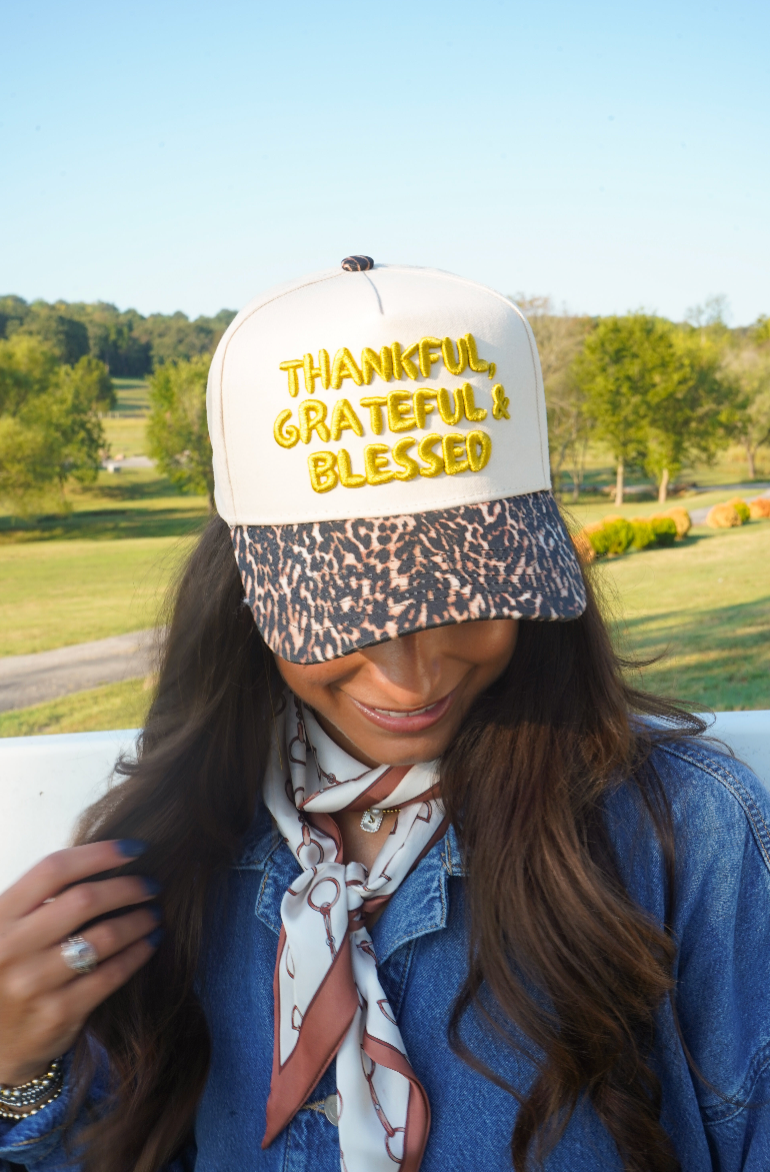 Leopard Trucker Hat