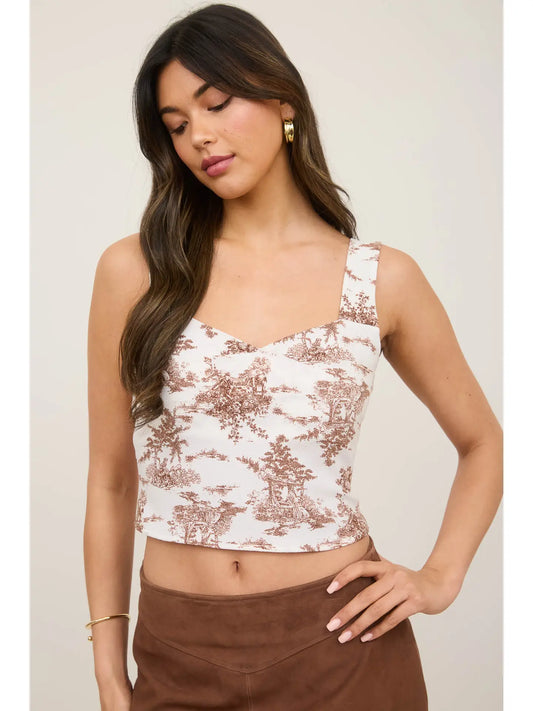 The Rosalie Sweetheart Top