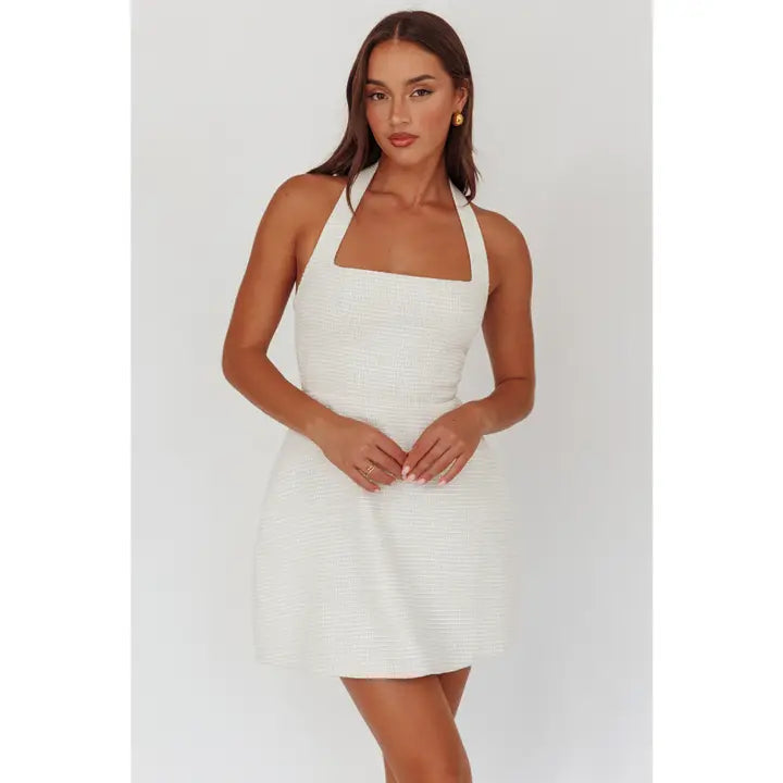 White Sands Halter Dress