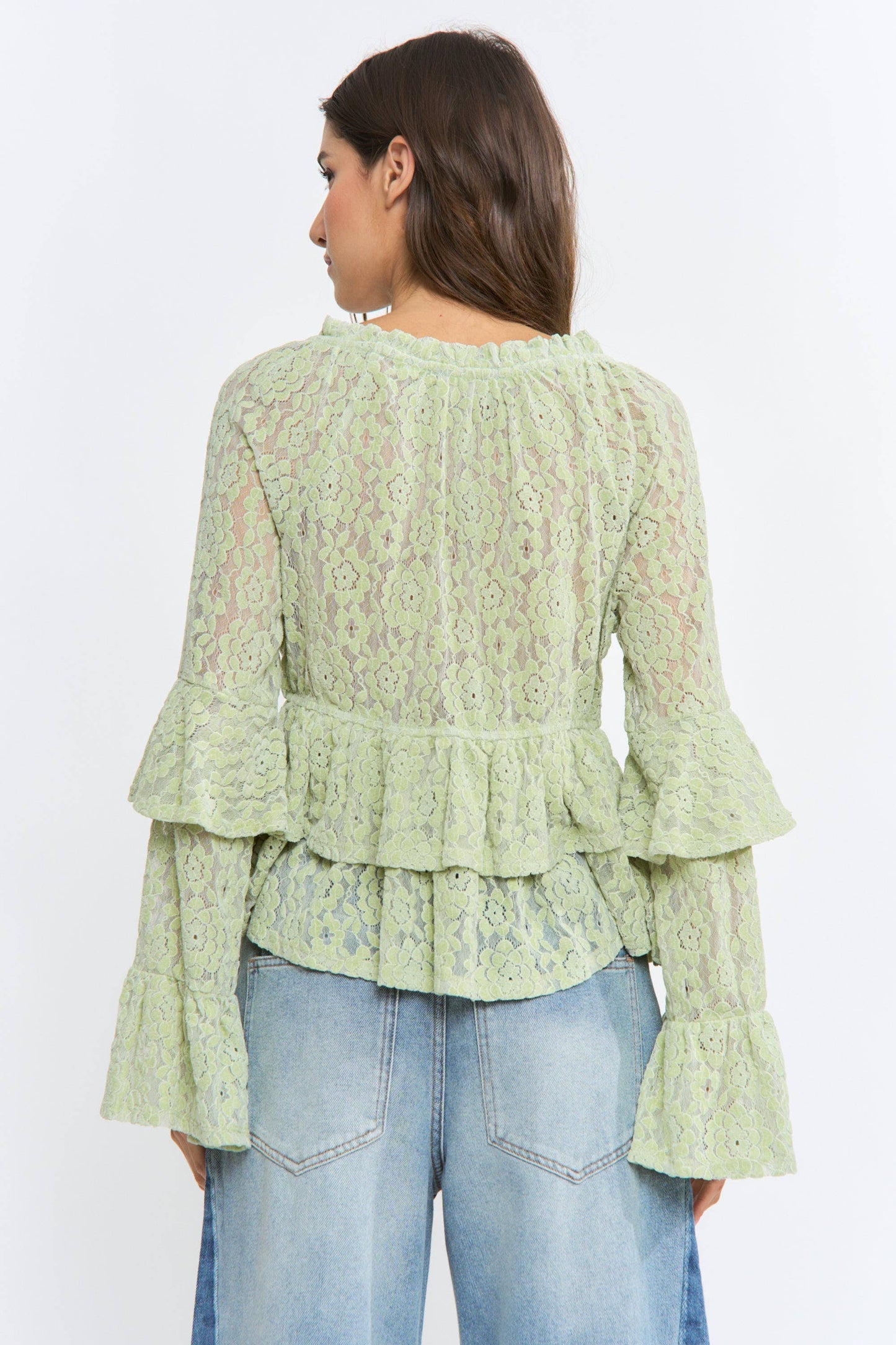 Lace Whisper Blouse