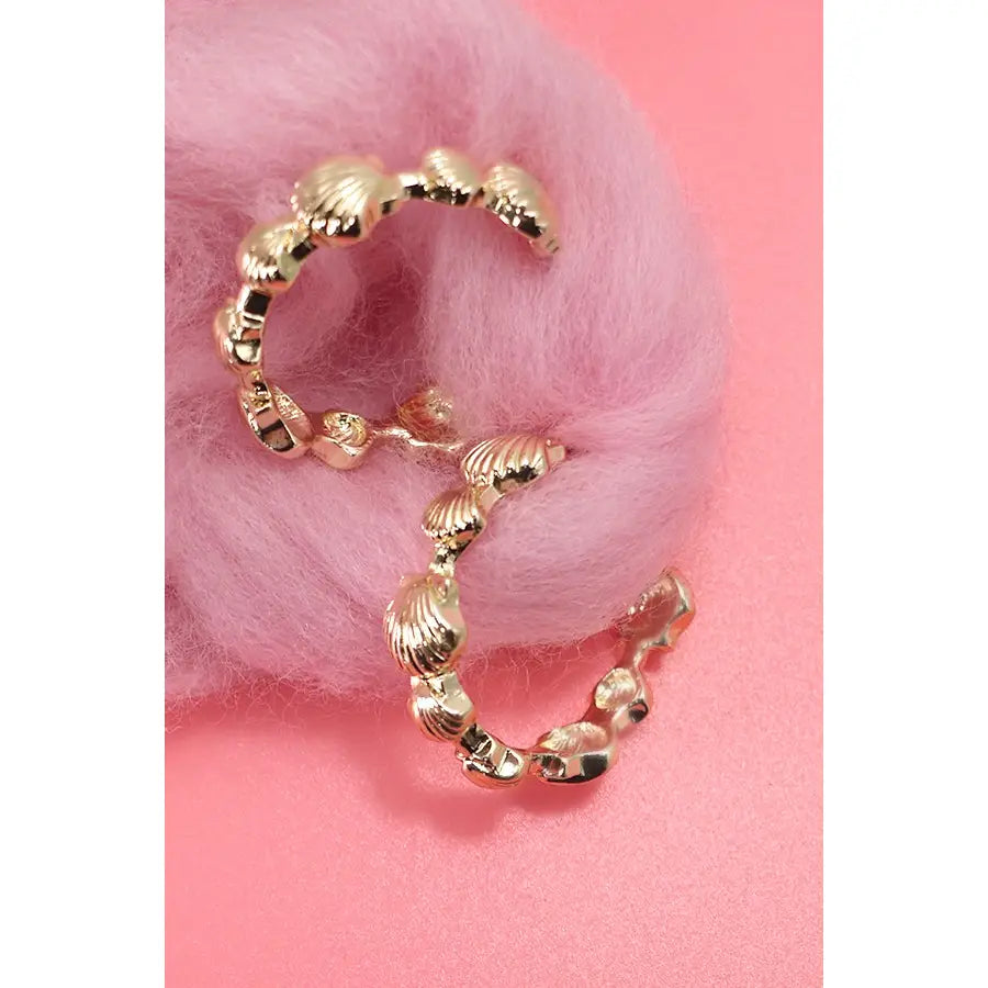 Seaside Hoop Earrings