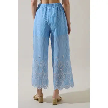 Seabreeze Eyelet Pants