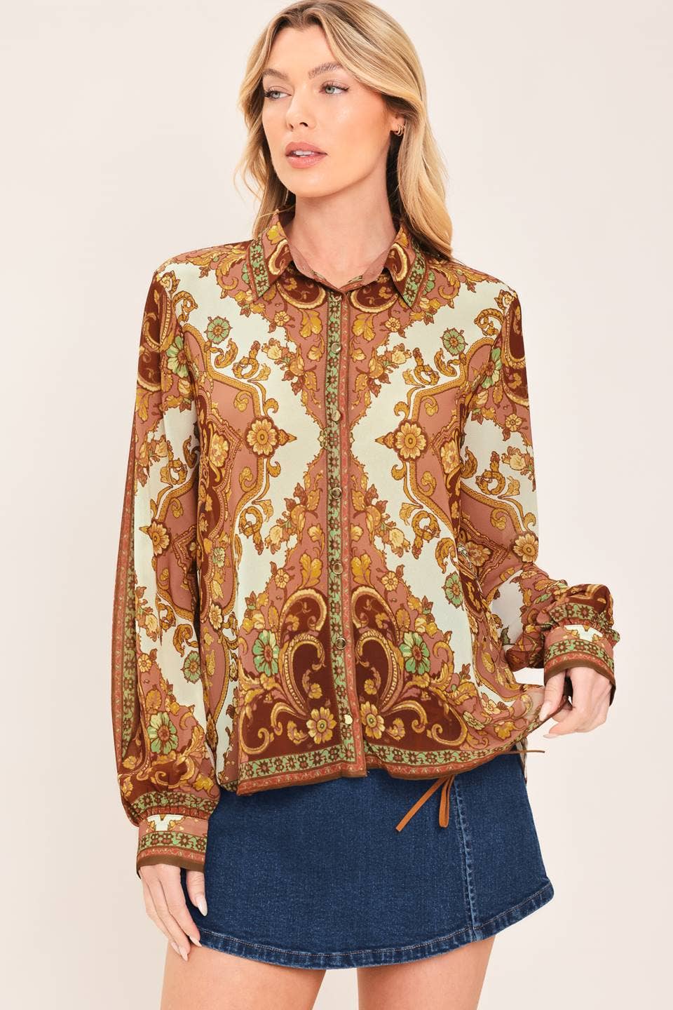 The Cinnamon Charm Top