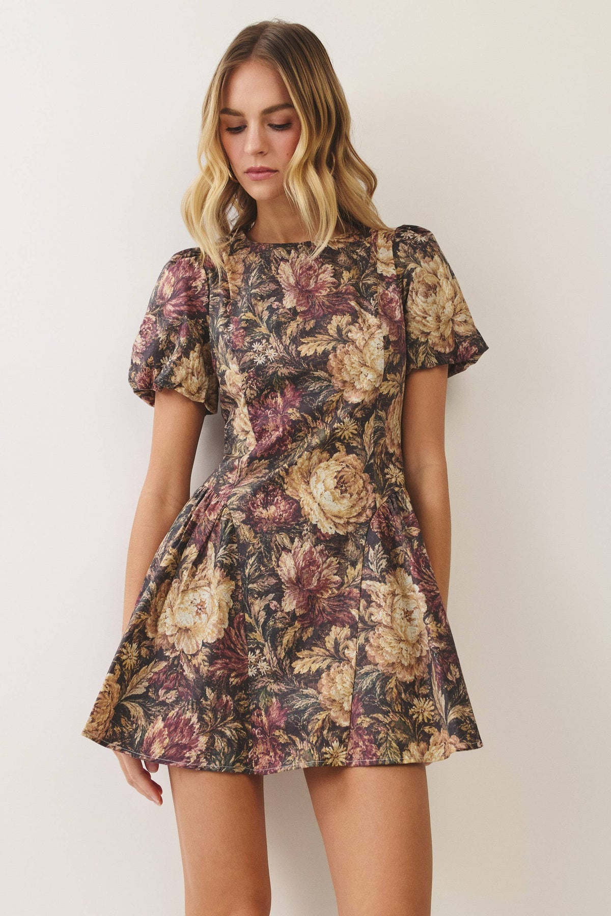 Rosalie Bloom Mini Dress