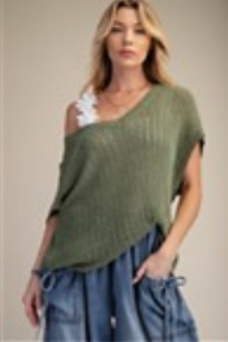 Soft Sage Top
