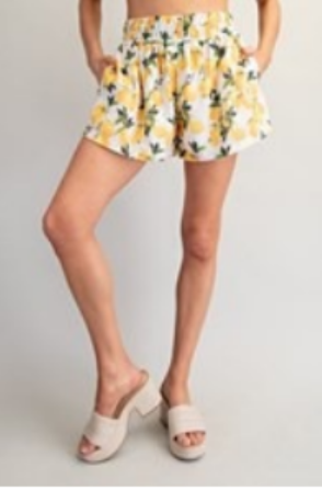 Lemon Squeeze Shorts