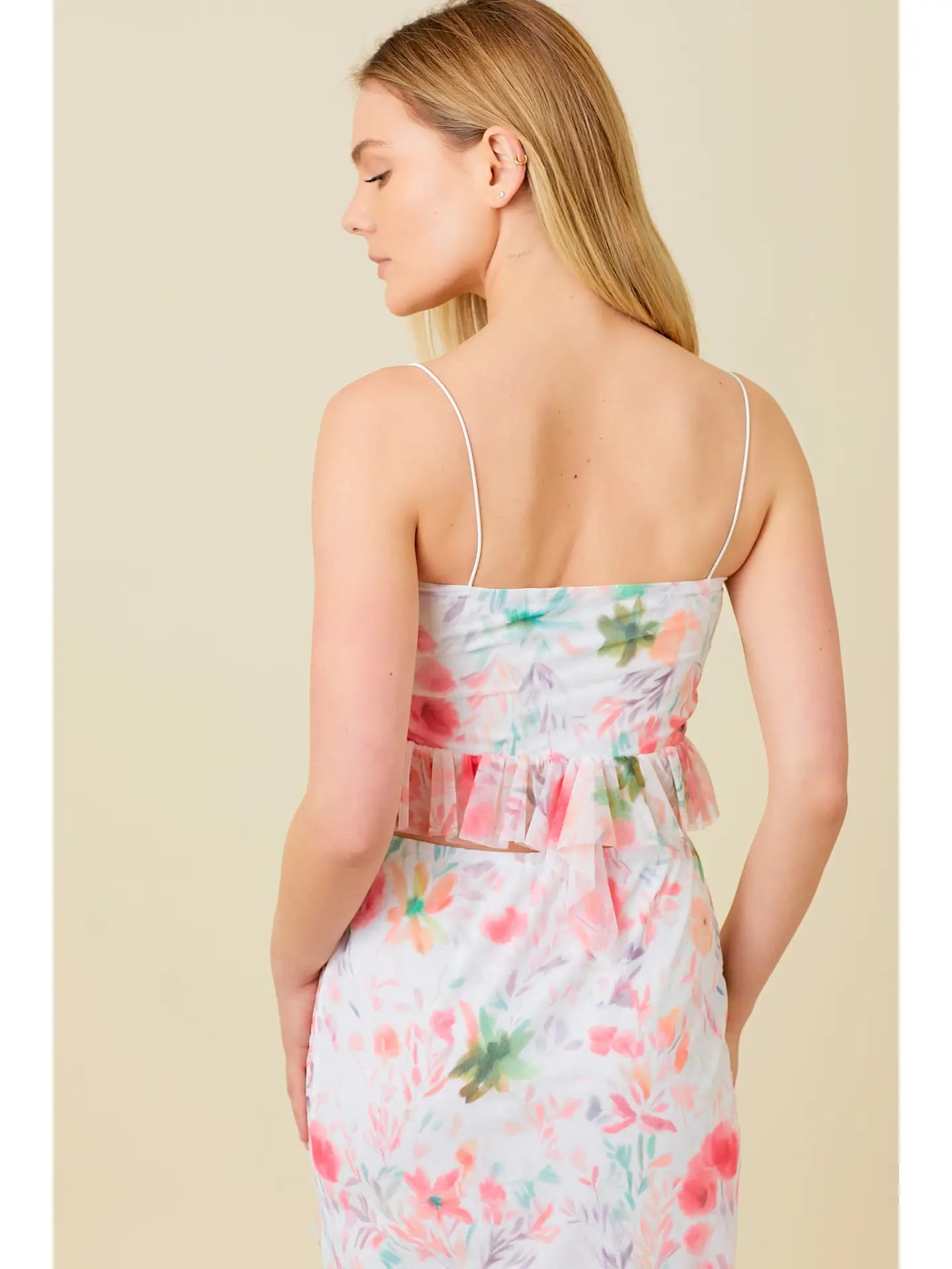 Rosy Mesh Dream Cami