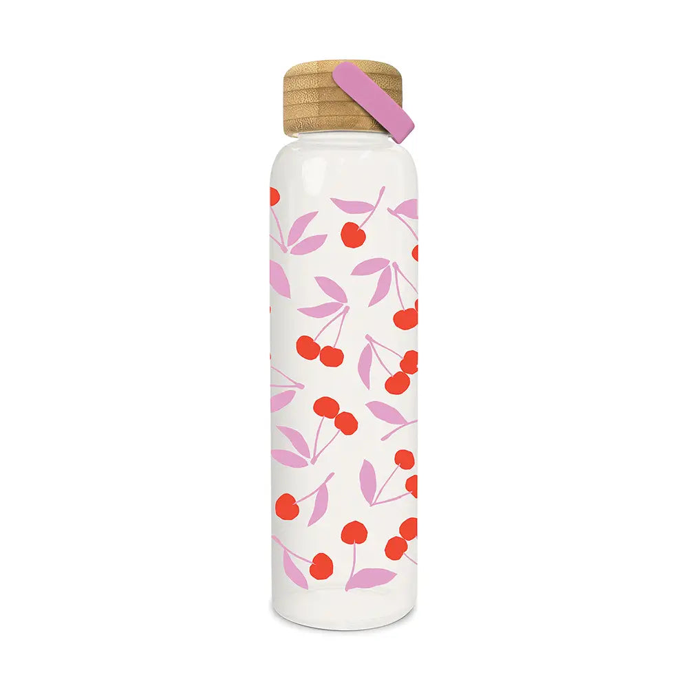 Cherry Glass Bottle