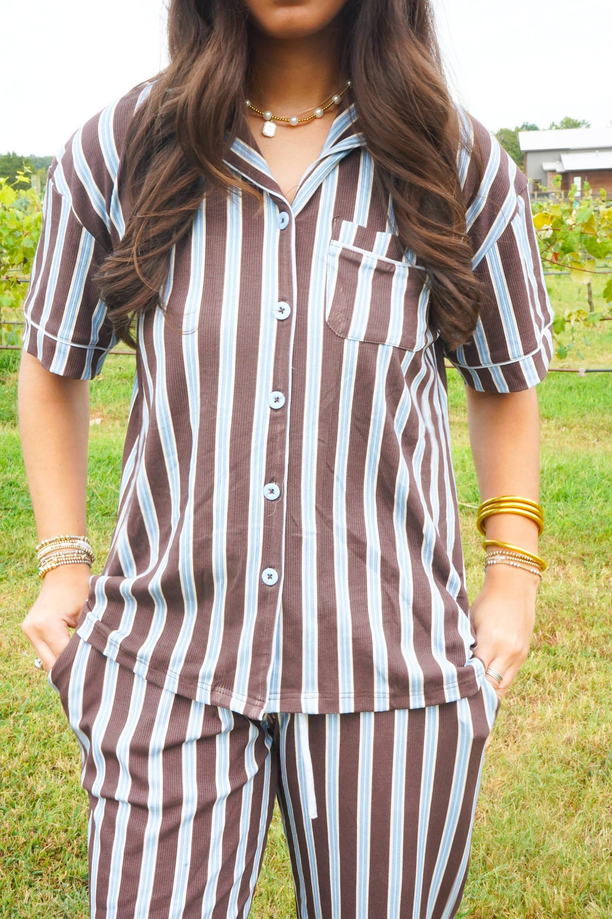 Chocolate Pajama Set