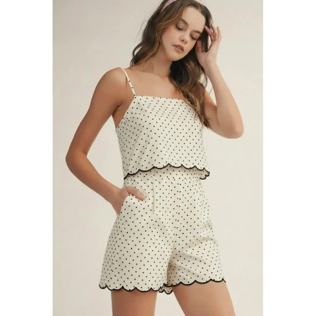 Scallop Bloom Romper