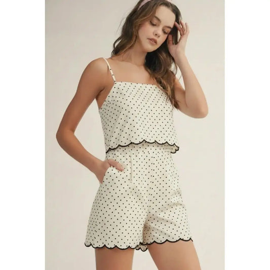 Scallop Bloom Romper
