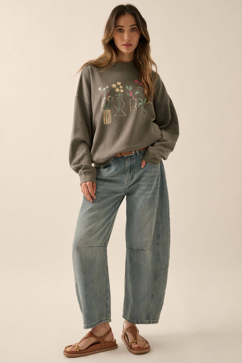 Petal & Pumpkin Top