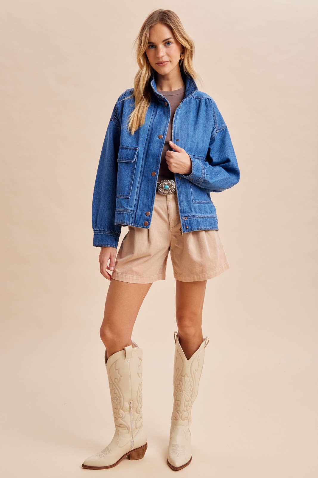 Crisp Air Denim Jacket