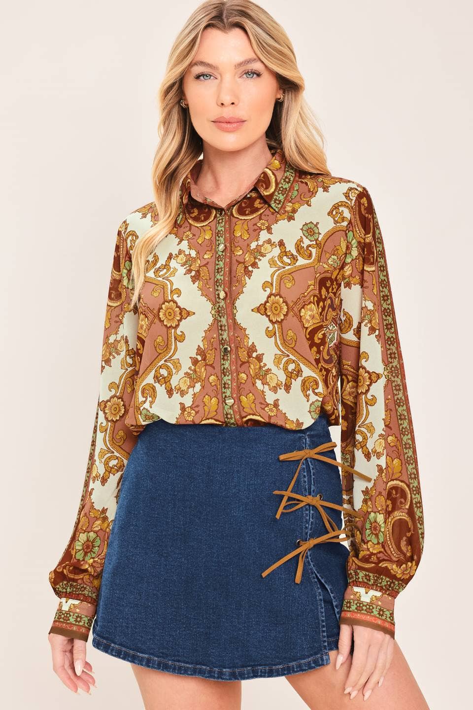 The Cinnamon Charm Top