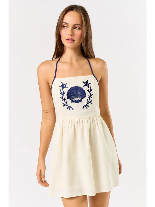 Seabound Linen Dress