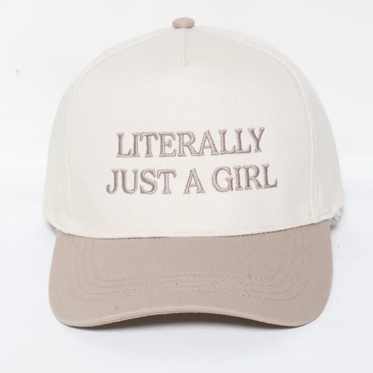 Just A Girl Cap