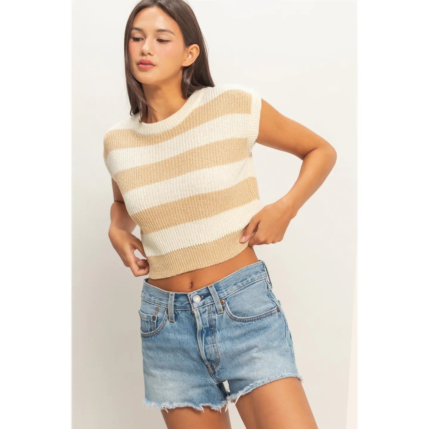 The Weekend Ribbed Tee