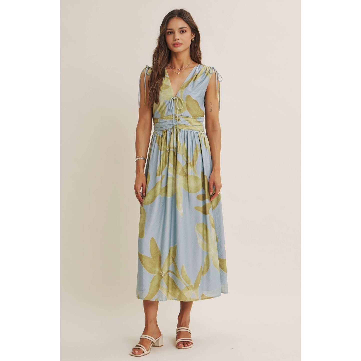 Sunset Oasis Midi Dress